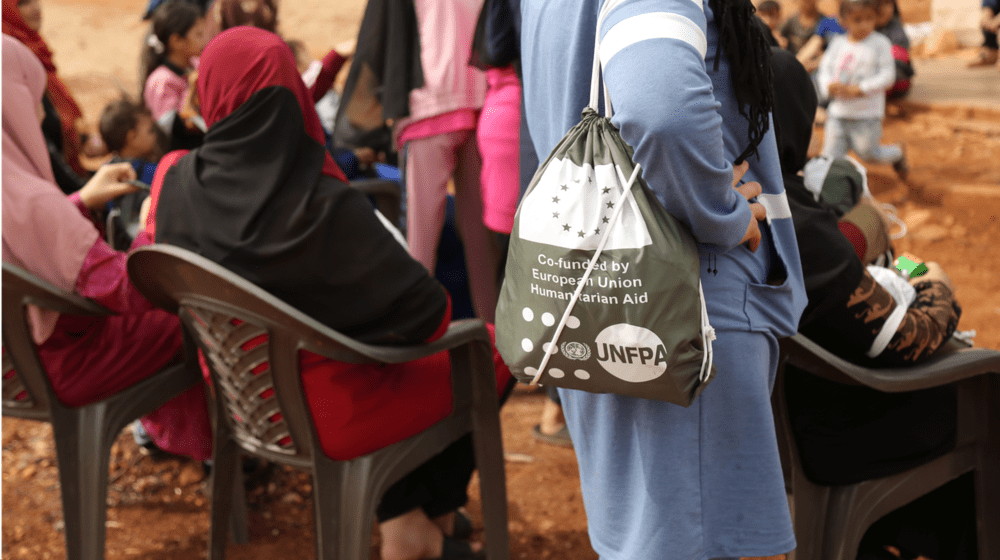 Women and girls receive dignity kits in Beqaa, Lebanon 