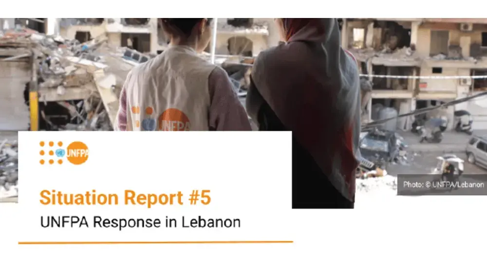 Situation Report #5 - UNFPA Response in Lebanon (1-15 Dec, 2024)