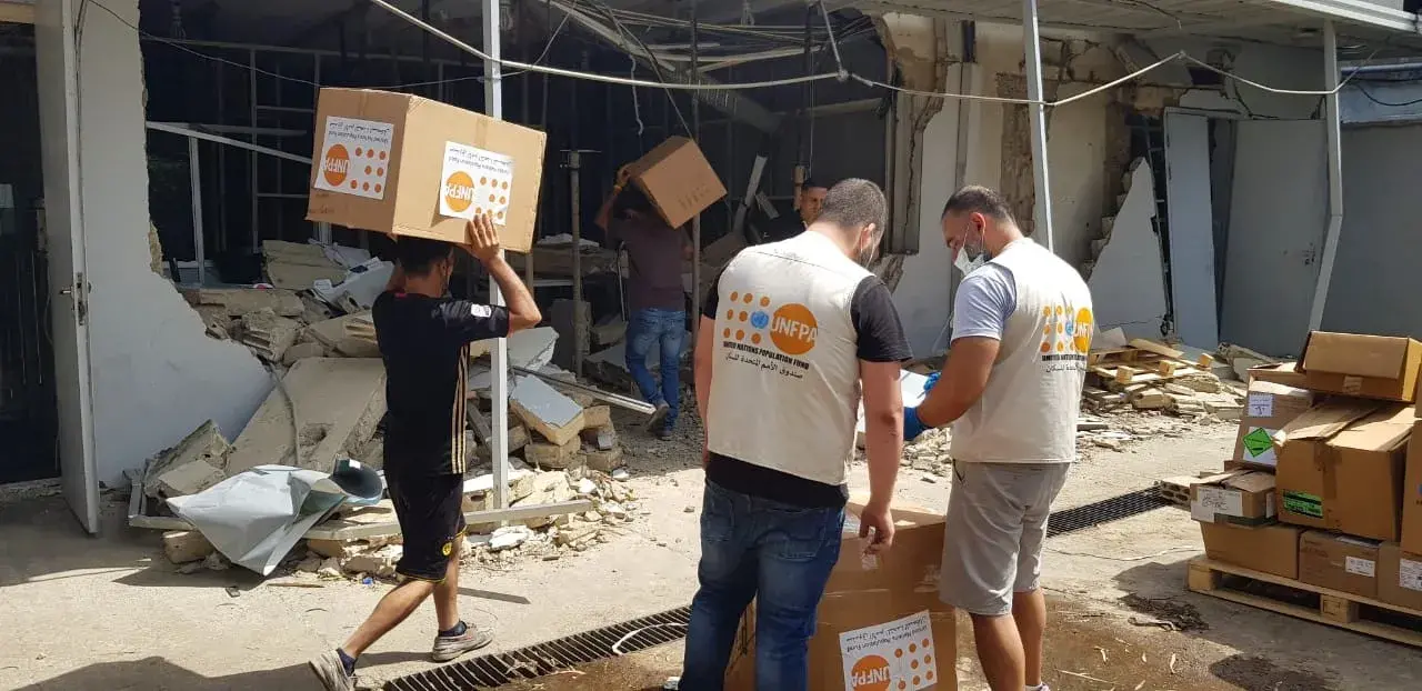 UNFPA, the United Nations Population Fund, scales up its support to Lebanon