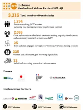 Gender-Based Violence Factsheet Q1 - 2022