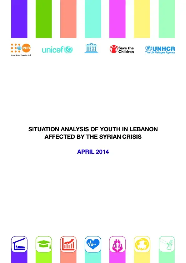 Situation Analysis of Youth in Lebanon Affected by the Syrian Crisis