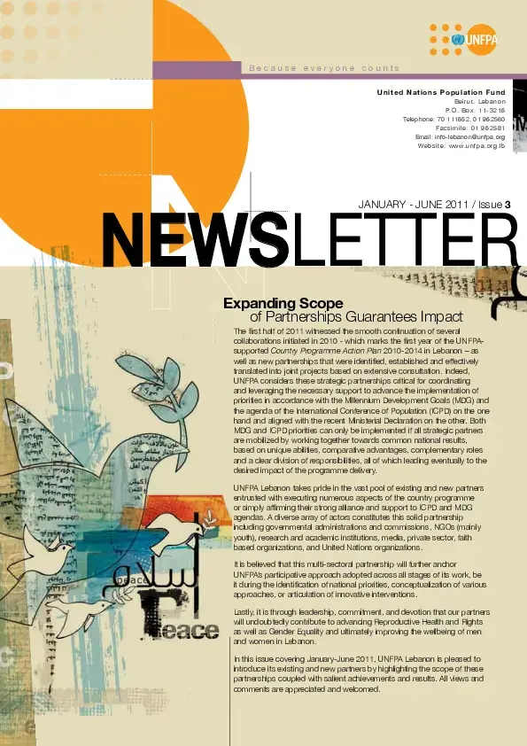 UNFPA Newsletter, Issue 3