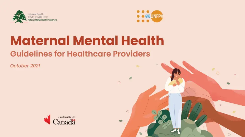 The Maternal Mental Health Guidelines for Healthcare Providers